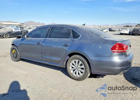 2013 Volkswagen Passat Se z USA, uszkodzony, nr VIN 1VWBP7A36DC051798